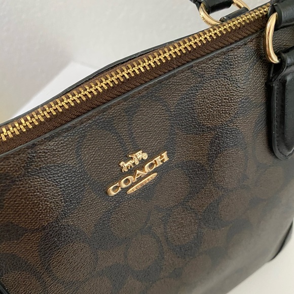 Coach Rowan Leather Bag - Picture 4 of 12